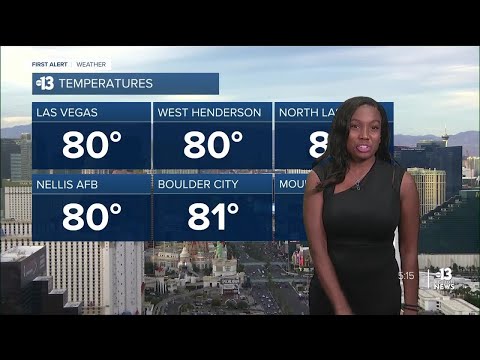 13 First Alert Las Vegas evening forecast |October 30, 2021