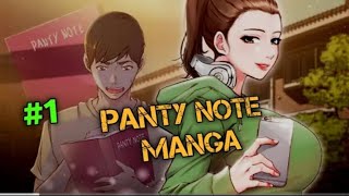 PANTY NOTE MANHWA #ep1 ||MANWHA ZONE