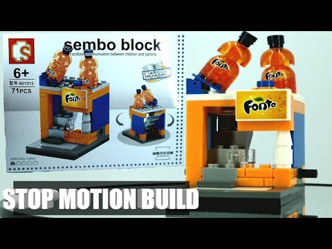 Fanta Shop by Sembo Block (BarbaThor Stop motion Builds)