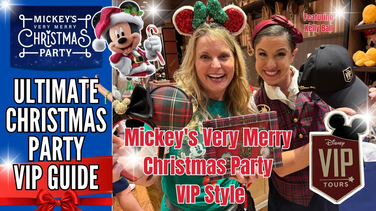 VIP Tour Guide for the ULTIMATE Christmas at Disney World