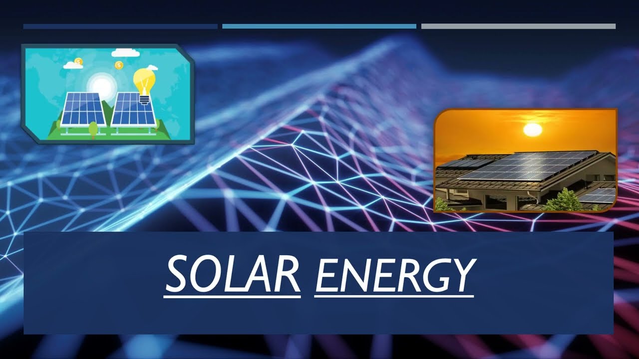 PPT on solar energy