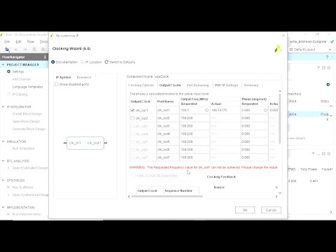 The Vivado Clocking Wizard, MMCM, and PLL