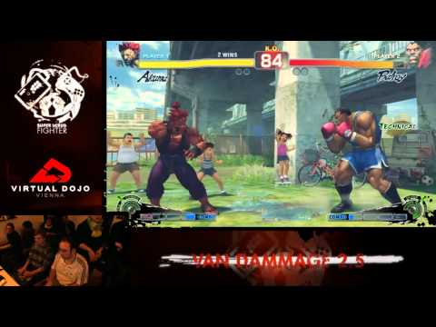 SSF4AE - dino [akuma] vs. mave [boxer] - VanDammage 2.5 Winners Bracket