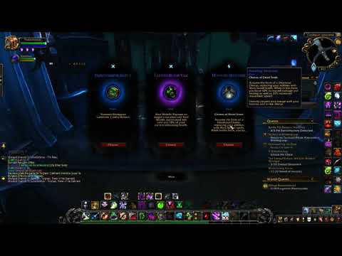 World Of Warcraft Torghast Coldheart Interstitia Layer 6 solo Affliction Warlock