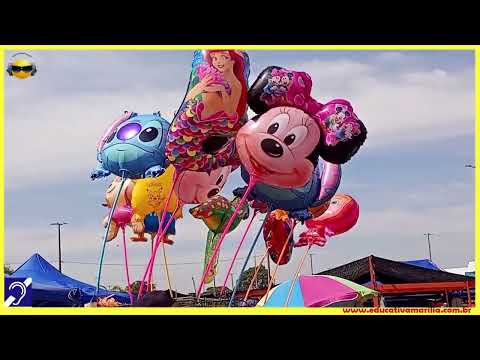 Tv Educativa passeia pela Feira Municipal da Avenida Sampaio Vidal de Marília SP 25 Agosto de 2.025