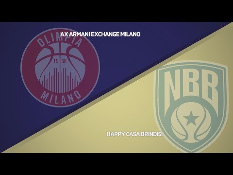 HIGHLIGHTS/ AX Armani Exchange Milano - Happy Casa Brindisi 89-92