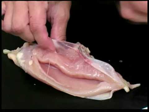 Cooking Tips : How to Remove Tenderloins from Chicken Breast