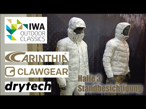 Carinthia, Clawgear, REAL - Gear-Porn auf der IWA OutdoorClassics Messe in Nürnberg