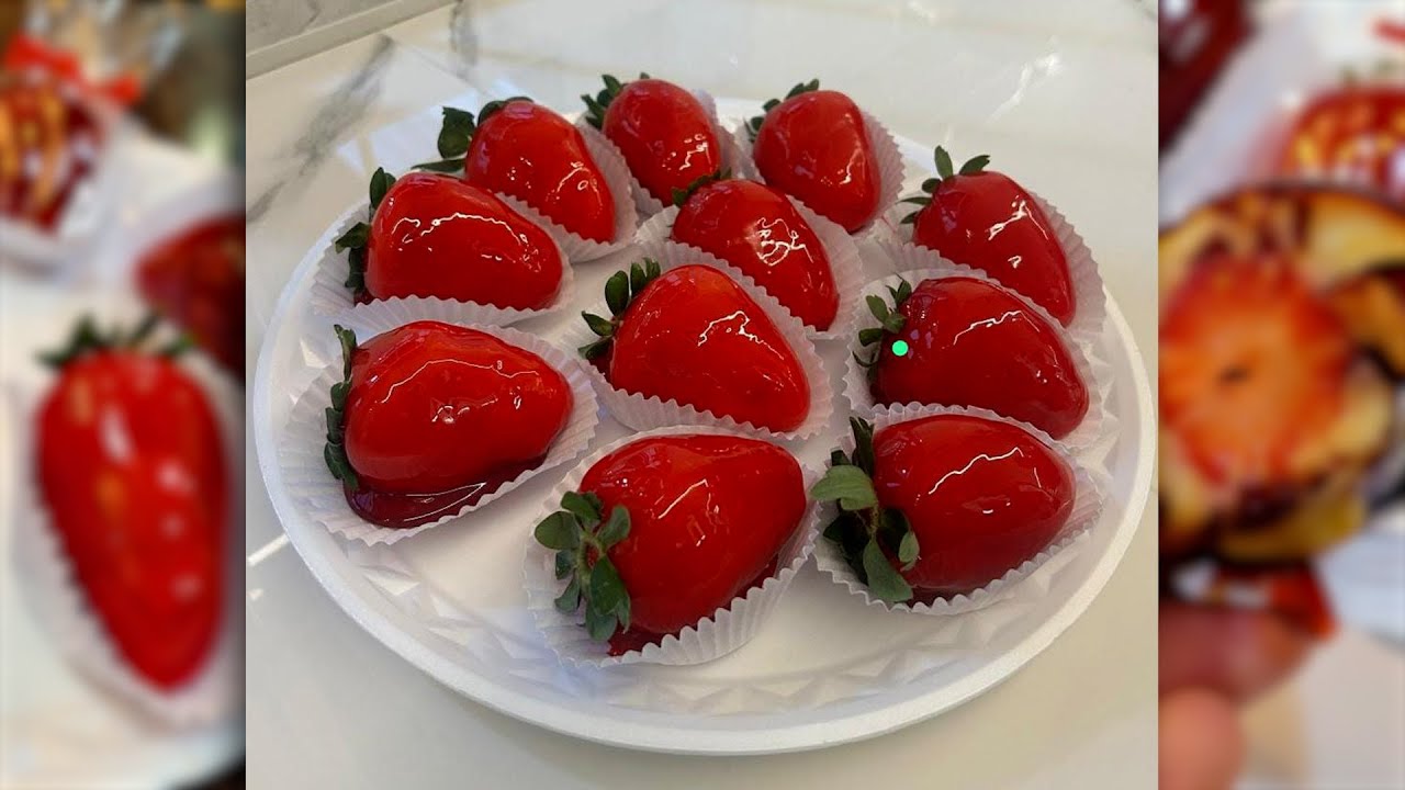 Morango do amor: aprenda a preparar doce que virou “febre”