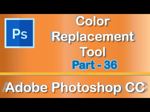 Color Replacement Tool - Adobe Photoshop CC 2019 - YouTube