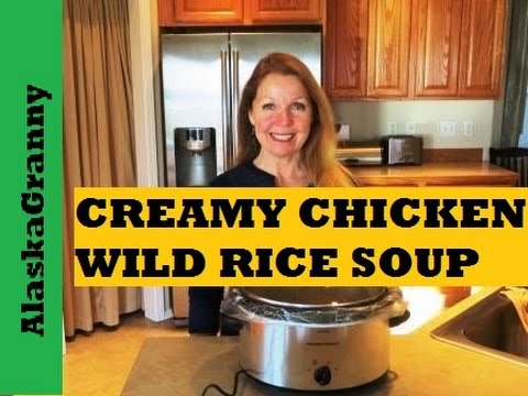 Crock Pot Chicken Wild Rice Soup Recipe