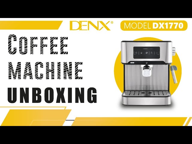 ماكينة قهوة دينكس 850 واط الممتازة: ابتكار كامل لت...