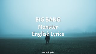Monster // BIGBANG English Lyrics