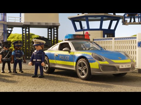 New Police Car 🚓 | Playmobil English | Made For Imagination