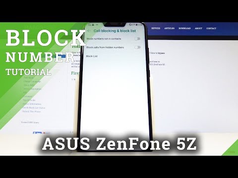 How to Block Number on ASUS ZenFone 5Z - Blacklist Tutorial