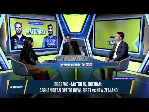 Matchday LIVE: CWC 2023 - NZ vs AFG Pre Match Show
