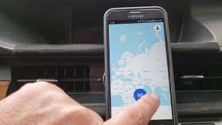 Uber driver app: ACCEPT DISPATCH!