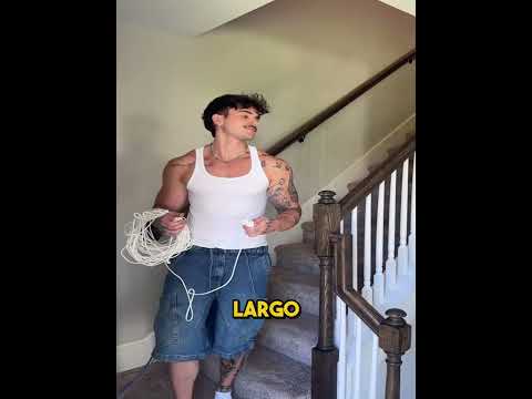¡Su cable de carga llegaba hasta el jardín! 😱