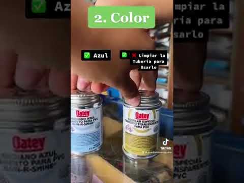 DIFERENCIAS ENTRE PEGAMENTOS OATEY