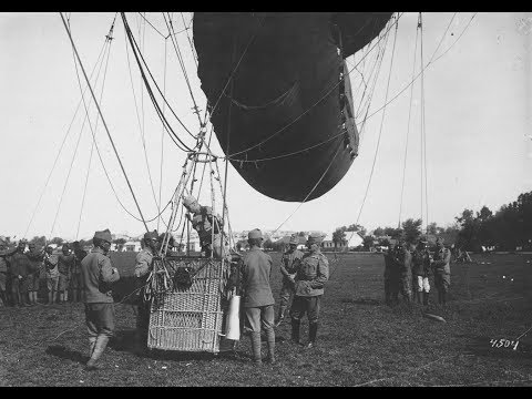 Photos of German and Austro-Hungarian Observation Balloons During World War 1 (1910's)