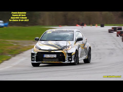 Frania Kowalska - Toyota GR Yaris - SuperOES 4 Runda Tor Kielce 15-04-2023