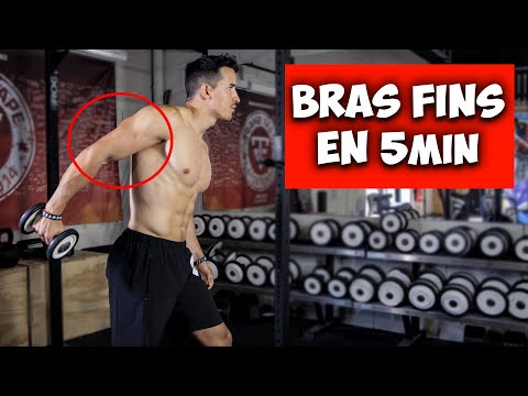 Affiner vos bras en 5 minutes ! (Exercice pour tonifier et maigrir des bras)