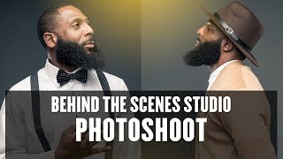 Photoshoot Behind The Scenes - Editorial Studio Photography