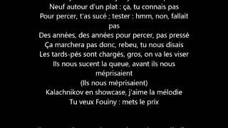 LA FOUINE -  SOMBRE MÉLODIE (LYRIC VIDÉO)