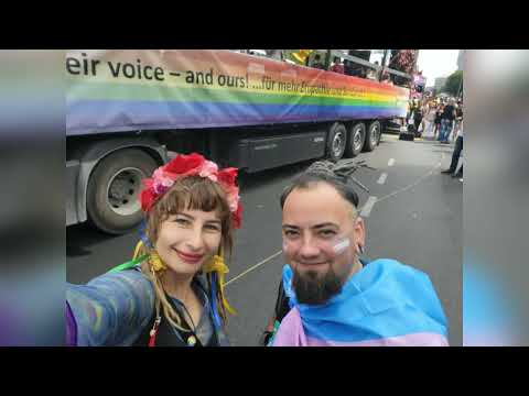 Unterwegs mit CSD-Truck der AWO KV Spree-Wuhle e.V.: 2023 Berlin Pride