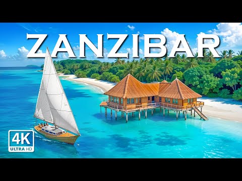 Zanzibar in 4K ULTRA HD - Tropical Paradise in Africa | Scenic Relaxation Film With Calming Music