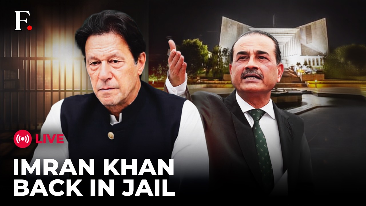 Pakistan's Ex-Prime Minister Imran Khan Moved Back to Jail from Hospital | LIVE