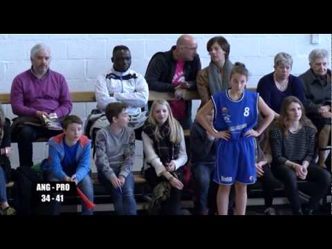 Finales de Coupe AWBB 2015 - U14F - 10H15 : Royal Acsa Mosa Angleur - BC NEW PROFONDEVILLE 54-60
