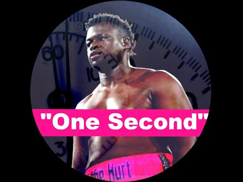 The Boxing Record! Mr. Curtis "One Second" Harper.
