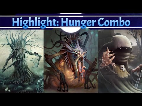 Hunger Combo vs Bahumba's Green Totems | Faeria Stream Highlight