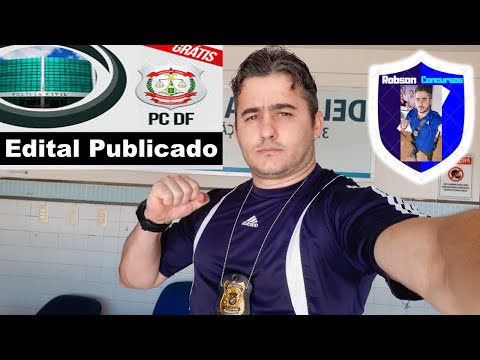 Urgente!!! Edital da Polícia Civil-DF publicado com 1.800 vagas