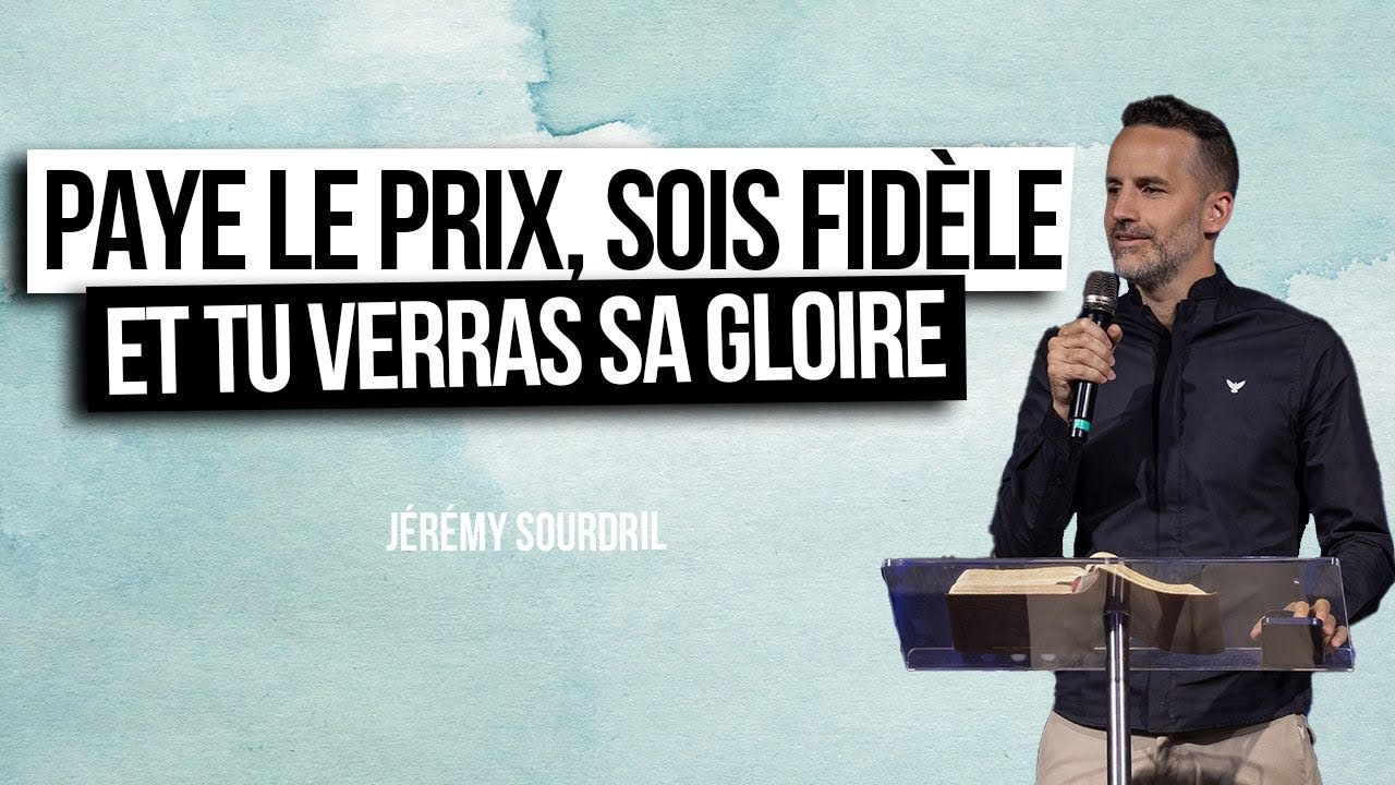 🇫🇷 Paie le prix, sois fidèle et tu verras sa gloire ! @Jeremy_Sourdril