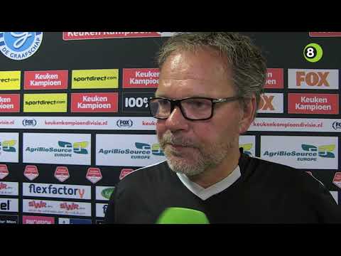 Henk de Jong na De Graafschap-Cambuur: 'Mooie tijd, maar nu klaar'