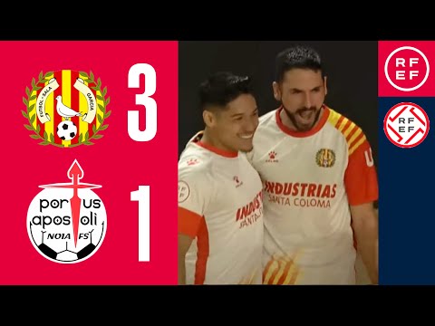 Resumen #PrimeraDivisiónFS | Industrias Santa Coloma 3-1 Noia Portus Apostoli | Jornada 12