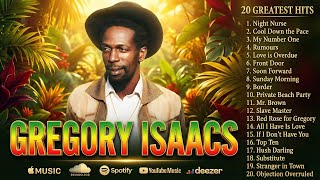 Download lagu Gregory Isaacs Greatest Reggae Hits 🌴 Smooth Lover’s Rock Vibes for Peace, Love & Midnight Feelings mp3