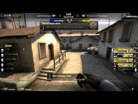 Lemondogs vs. NiP | Finale, DreamHack 2013 - Bucharest | de_inferno Map 1
