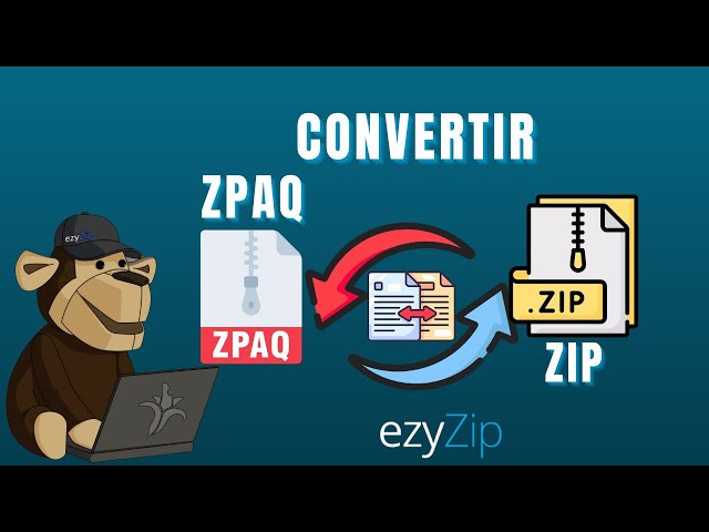 Cómo Convertir ZPAQ a ZIP (Guía Sencilla)