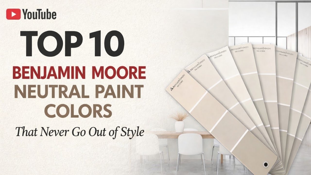 Top 10 Benjamin Moore Neutral Paint Colors That Never Go Out of Style
