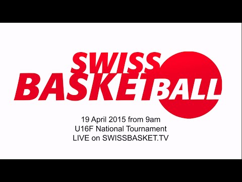 Championnat National U16 Femmes - LIVE on 19 April 9am on swissbasket.tv