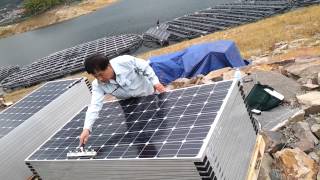 Solar self mente coat applying in Korea Solar self mente coat applying in Korea
