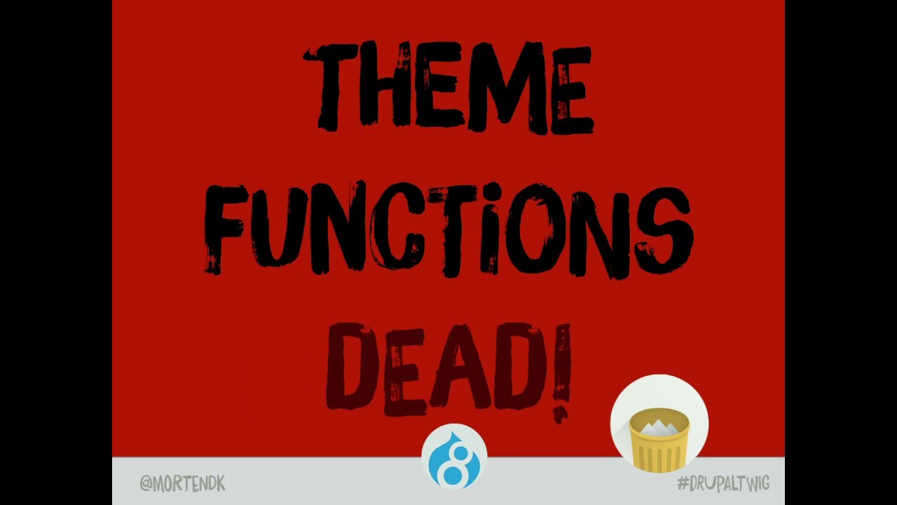 DrupalCon New Orleans 2016: Drupal8 Theming - Am I doing this right?