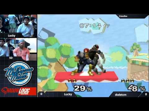 Melee Friendlies - Lucky(Falcon) vs Skeletom(Falcon) 2