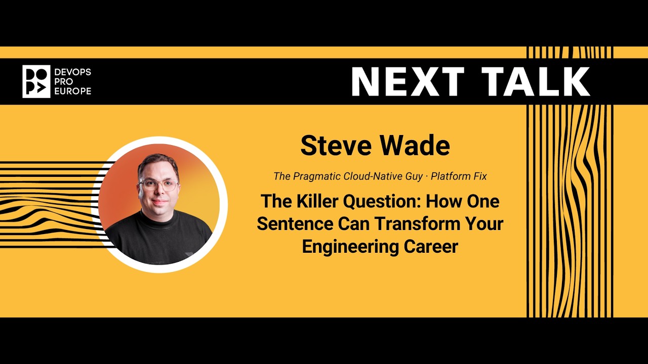 Steve Wade: The Killer Question: How One Sentence Can Transform Your Engineering Career