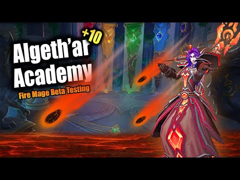 500k Burst! Sunfury Fire Mage Beta Testing! | +10 Algeth'ar Academy | 12.0 Midnight Beta