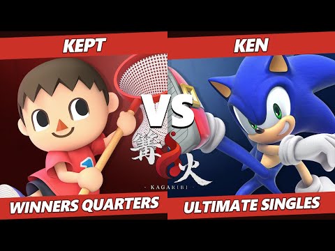Kagaribi 1 Winners Quarters - Rush｜kept (Villager, Isabelle) Vs. SBI｜KEN (Sonic) Smash Ultimate