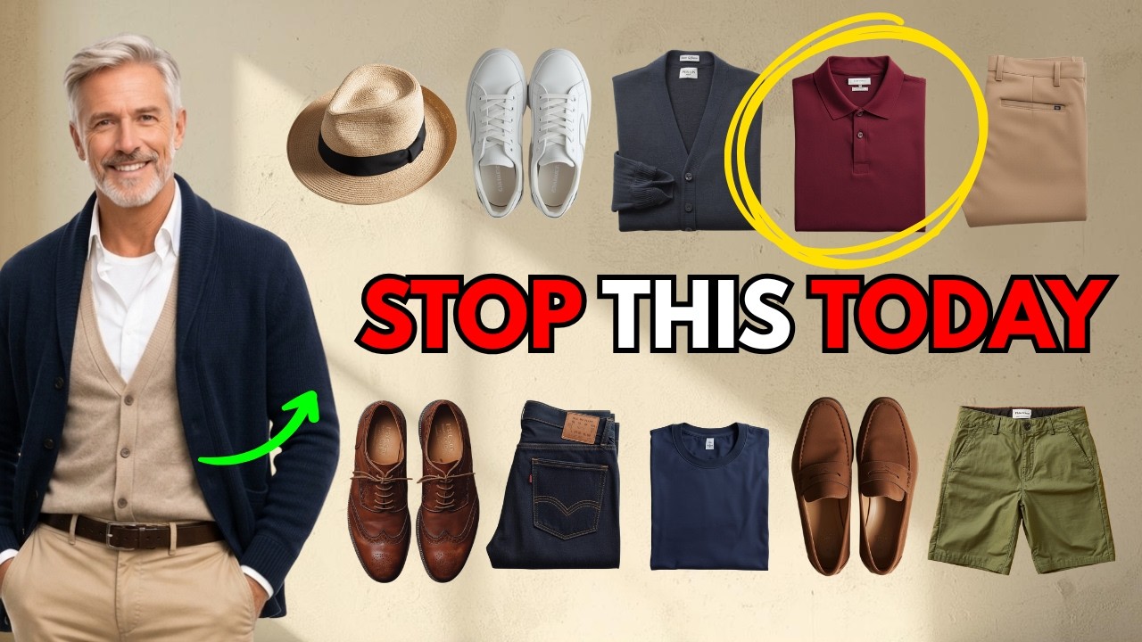 10 capi d'abbigliamento casual che fanno sembrare gli uomini over 60 